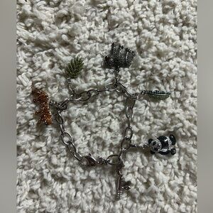 Swarovski Bracelet with 6 charms